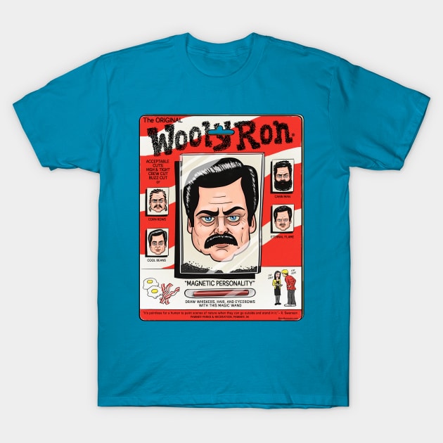 Wooly Ron T-Shirt by mcillustrator